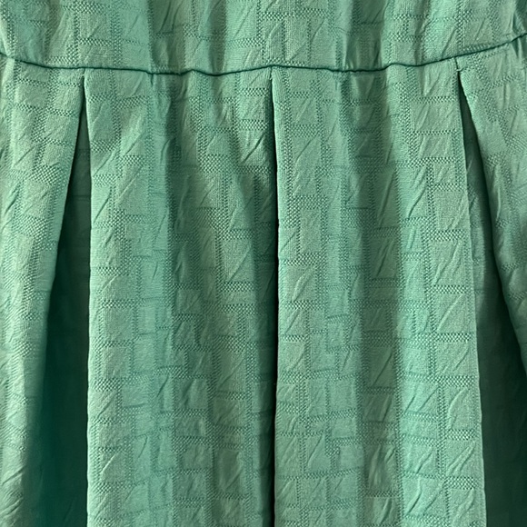 Francesca’s Teal Fit & Flare Dress - Size M - Picture 4 of 5